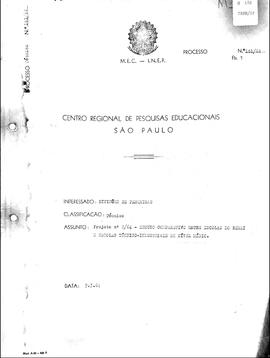 CRPE-SP_m0184p01 - Projeto de Pesquisa sobre Estudo Comparativo entre Escolas do Senai e Escolas ...