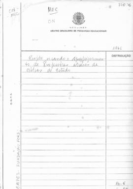CODI-UNIPER_m0970p05 - Projeto Visando Aperfeiçoamento de Professores Através de Bolsas de Estudo...