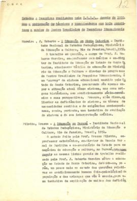 CBPE_m076p02 -  Estudos e Pesquisas Realizados pelo INEP, 1954-1956