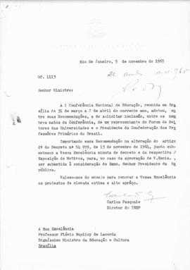 CODI-UNIPER_m0017p01 - Normas e Regulamentos da Conferência Nacional de Educação, 1965