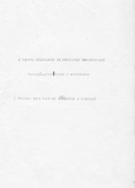 CBPE_m059p01 - Objetivos da Campanha de Defesa da Escola Pública, 1960 - 1962
