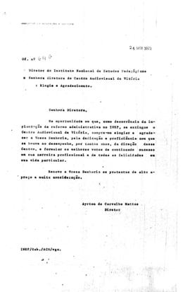 CAV-ES_m025p03 - Correspondências do Centro Audiovisual, 1971-1973