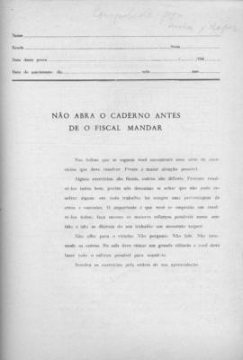 CODI-SOEP_m004p01 - Provas de Seleção e Testes de Inteligência