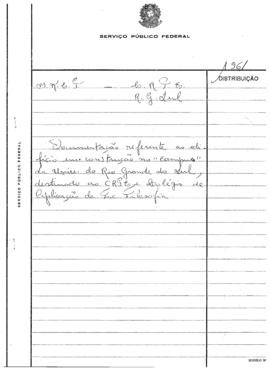 CRPE-RS_m017p01 - Documentos relacionados à construção de edifício no campus da Universidade do R...