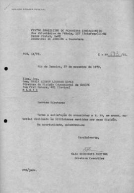 CBPE_m295p01 - Lista de Material Destinado às Bibliotecas, 1972