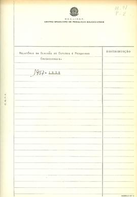 CBPE_m091p02_RelatorioDaDivisaoDeEstudosEPesquisasEducacionais_1957a1959