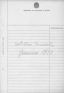CBPE_m119p01 - Lista de Atos da Administração, 1951