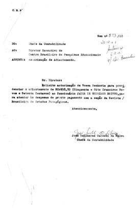 CBPE_m308p06 - Solicitações e Autorizações de Pagamentos de Funcionários e Empresas por Serviços ...