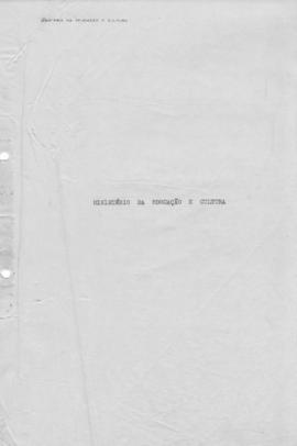 CODI-UNIPER_m0036p01 - Relatório de Atividades do Ministério da Educação e Cultura, 1965