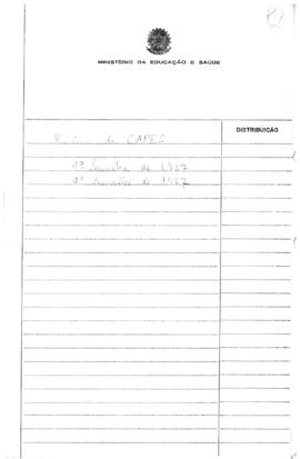 CAPES_m001p02 - Relatório de atividade do 1º e 2º trimestre, 1957