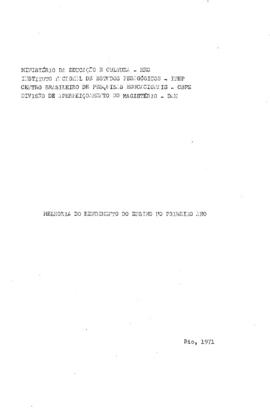 DAM_m003p01 - Melhoria do rendimento do ensino no primeiro ano, 1971