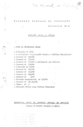 CODI-UNIPER_m0480p01 - Conselho Federal de Educação, Boletim Nº 17