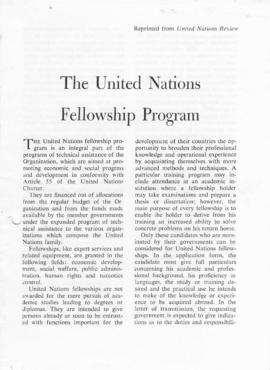 CBPE_m278p07 - The United Nations Fellowship Program e Administrative Guide For Holders Of United...