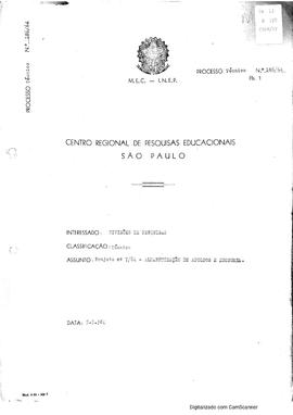 CRPE-SP_m0178p01 - Projeto de Pesquisa sobre Alfabetização de Adultos e Economia, 1964