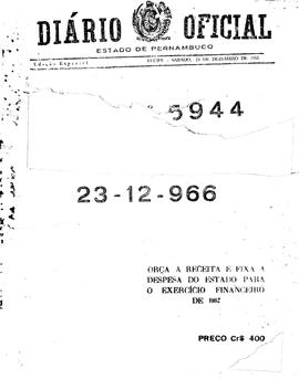 CRPE-PE_m060p01 - Lei nº 5.944 de Orçamento de Receita e Fixação de Despesa do Estado para 1967, ...