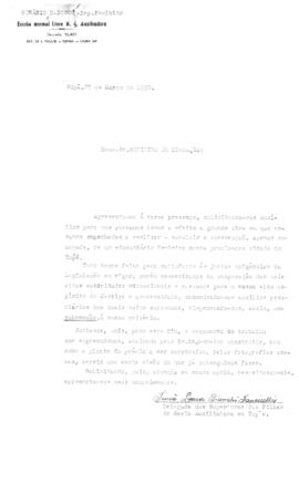 DIRETORIA_m155p04 - Oficio - Solicitação de Orçamento para Construção de Escola Normal Nossa Senh...
