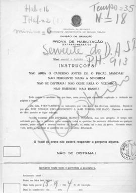 CODI-SOEP_m047p01 - Provas de Seleção para Servente, 1944