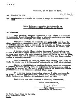 CBPE_m003p01 - Documentos expedidos e recebidos pela Divisão de Estudos e Pesquisas Educacionais,...