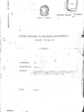 CRPE-SP_m0098p01 - Correspondências sobre Provas do Concurso de Ingresso ao Magistério Primário, ...