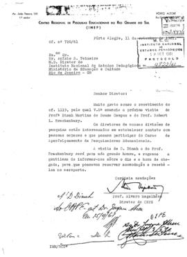 CRPE-RS_m001p01 - Correspondências sobre o desenvolvimento do Projeto nº 1 Classes Experimentais,...