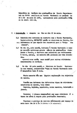 CRPE-PE_m015p01 - Relatórios de Estágio de Professoras da Escola Experimental do CRPE-PE, 1967