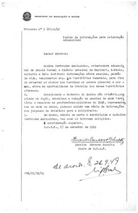 CODI-UNIPER_m0327p01 - Pedido de Informações para Orientação Educacional, 1949