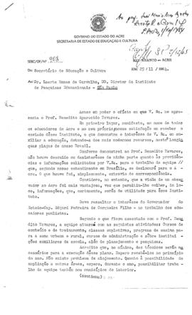CRPE-SP_m0151p01 - Programa de Assistência Técnica em Educação no Acre, 1964 - 1965