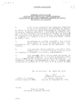 CBPE_m076p20 - Contrato para Serviço de Secretariado de Ádila Grube de Araújo Lima, 1956