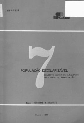 CODI_m014p01 - População Escolarizável do Estado do Nordeste, 1979