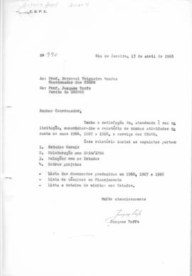 CEOSE-CROSE_m057p01 - Correspondências Enviadas pelos Peritos da UNESCO sobre Ensino e Despesas c...