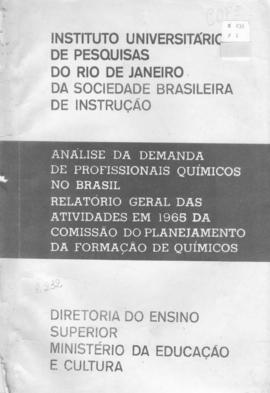 CBPE_m233p01 - Relatório Geral das Atividades em 1965 da Comissão do Planejamento da Formação de ...