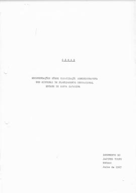 CEOSE-CROSE_m055p01 - Correspondencias Diversas sobre CEOSE e Relatórios Produzidos pelos Peritos...