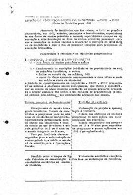 DAM_m002p01 - Planos de trabalho da Divisão de Aperfeiçoamento do Magistério, 1959 - 1969