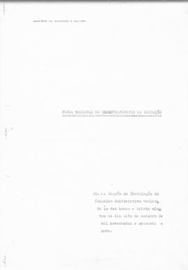 CODI-UNIPER_m0606p01 - Fundo Nacional do Desenvolvimento da Educação, 1969