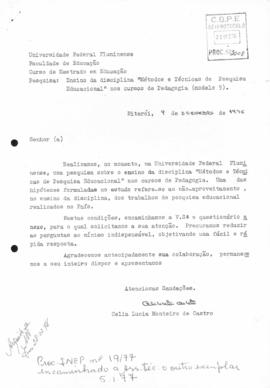 CODI-UNIPER_m1082p20 - Pesquisa sobre Ensino da Disciplina "Métodos e Técnicas de Pesquisas ...