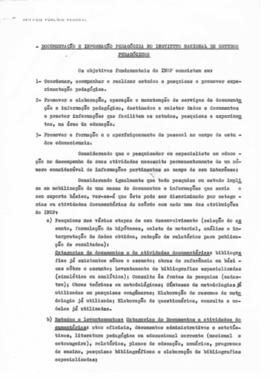 CBPE_m077p01 - Projeto de Reestruturação da Divisão de Documentação e Informação Pedagógica do CB...