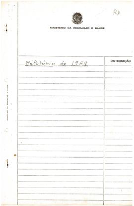 CBPE_m033p01 - Relatórios de atividades da Biblioteca Pedagógica, 1948-1949