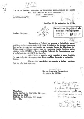 CRPE-PE_m051p01 - Relatório de Curso de Aperfeiçoamento em Técnicas de Planejamento da Educação, ...