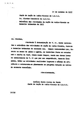 CAV-ES_m009p01 - Relatório do Centro Audiovisual, 1957-1966