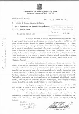 CODI-UNIPER_m0639p01 - Serviço Nacional de Teatro, 1978
