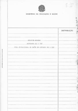 CBPE_m120p10 - Boletim Mensal de Novembro, 1952