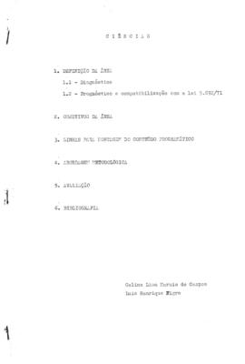 CILEME_m008p02 - Definição da Área de Ciências