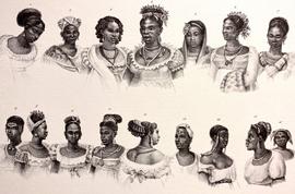 07 - Negras de diferentes nações, J.B. Debret, Viagem Pitoresca ao Brasil - Edição Comemorativa d...