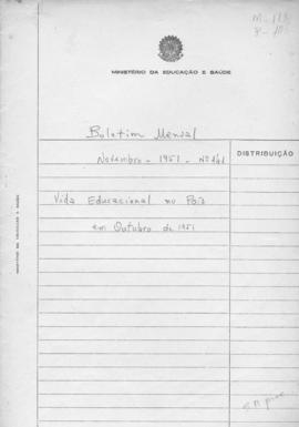 CBPE_m119p10 - Boletim Mensal de Nobembro, 1951