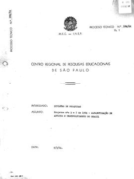 CRPE-SP_m0180p01 - Projeto de Pesquisa sobre Alfabetização de Adultos e Desenvolvimento no Brasil...