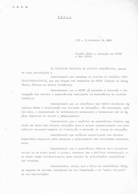 CEOSE-CROSE_m061p01 - Documentos Diversos sobre Criação e Extinção dos CEOSE e Remuneração dos Té...