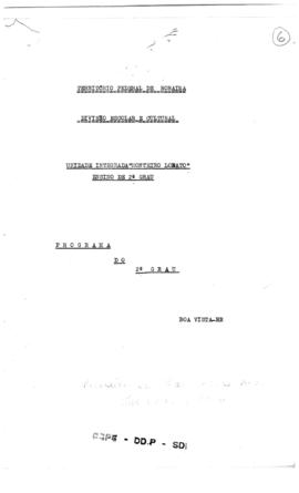 CODI-UNIPER_m0466p02 - Programa do 2º Grau em Roraima, 1972