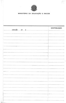 CODI-UNIPER_m0035p01 - Primeira Reunião da CABER sobre Ensino Rural, 1952