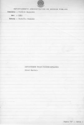 CODI-SOEP_m069p01 - Documentos Referentes ao Primeiro Concurso para Policia Especial, 1941