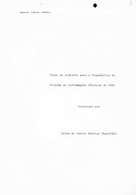 CODI_m012p03 - Plano de Trabalho para o Diagnóstico do Sistema de Informações Técnicas do INEP